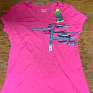 Tek gear pink womens t-shirt , size xl